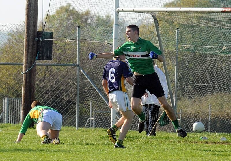 Críost Rií forward Luke Connolly celebrates. Picture Denis Minihane.