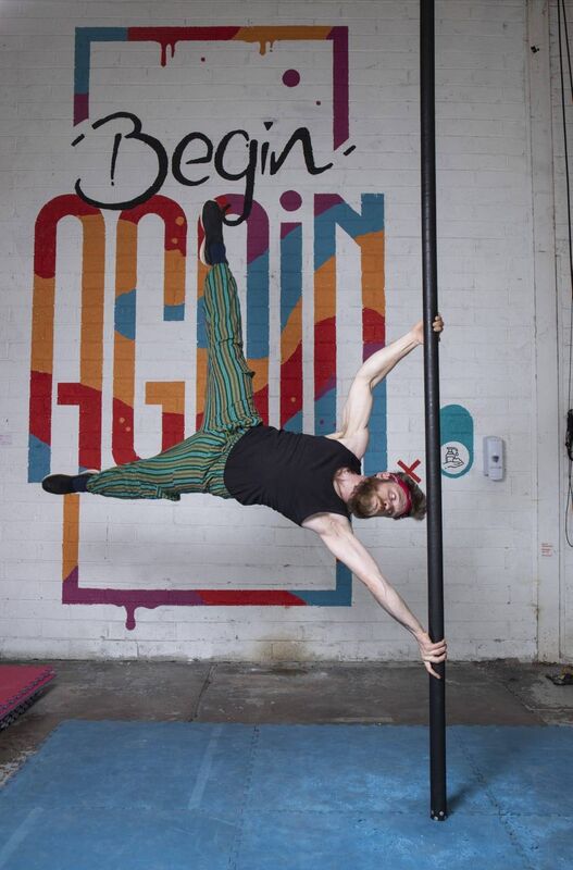Haj Murphy of the Circus Factory. Haj Murphy of the Circus Factory.