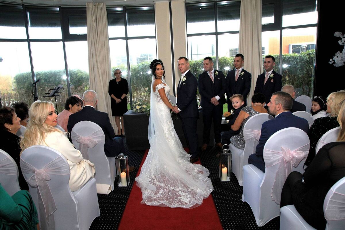 The couple had their wedding in a three day event at the Cork International Hotel. The bride said that marrying her best friend was the highlight of the wedding day.