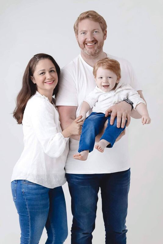 Carrigaline father, Padraig Carroll is set to climb Patrick's Hill 65 times with support from his wife, Priscilla and son, Lucas.