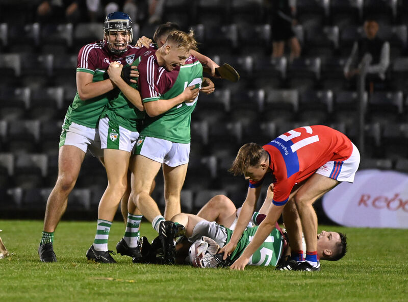 Killeagh players celebrate after defeating Erin's Own last year. Picture: Eddie O'Hare Killeagh players celebrate after defeating Erin's Own last year. Picture: Eddie O'Hare
