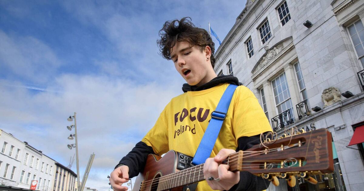 Focus Ireland fundraiser collecting in Cork on Friday