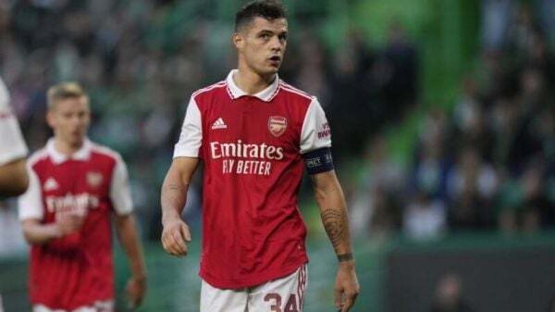 Granit Xhaka backs Arsenal to deal with ‘pressure’ of double trophy hunt