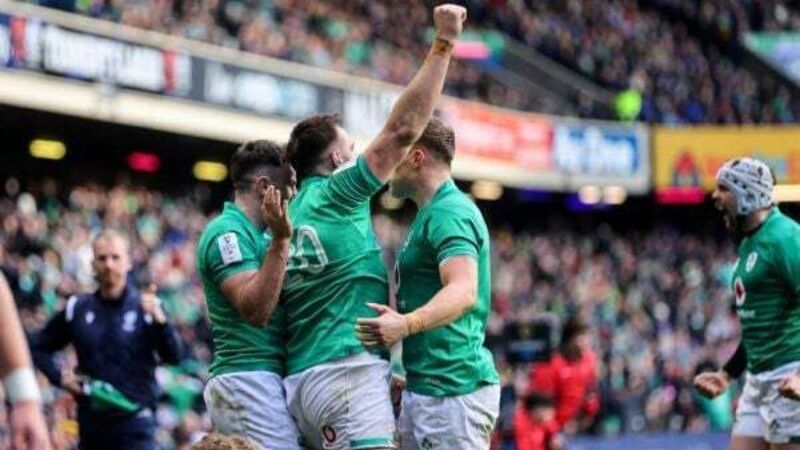 Sunday sport: Ireland keep Grand Slam hopes alive with hard fought win over Scotland