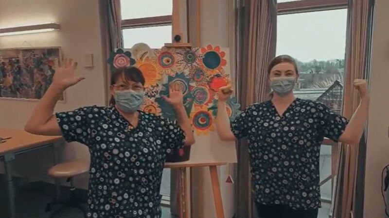 Watch: Marymount Hospice recognises the hard work of its female staff