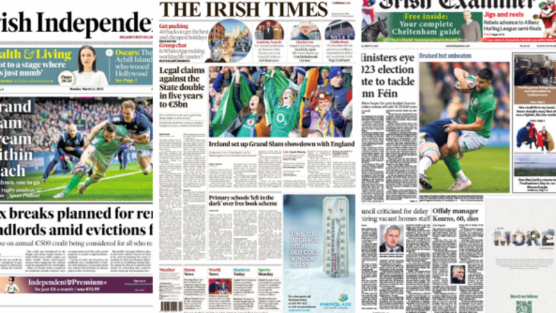 What the papers say: Monday's front pages