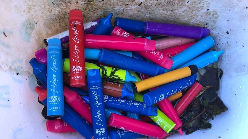 Lithium-ion batteries among litter found in Cork rivers and drains Lithium-ion batteries among litter found in Cork rivers and drains