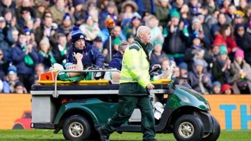 Ireland centre Garry Ringrose ruled out of Six Nations finale with England