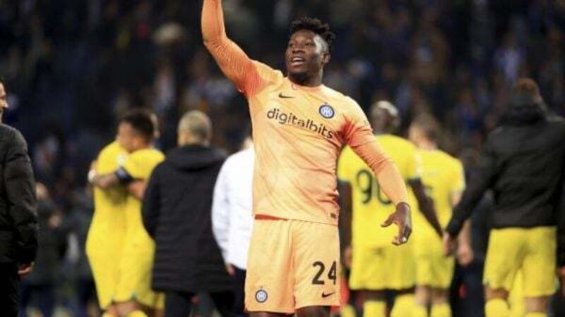 Inter Milan survive late scare to reach Champions League quarter-finals