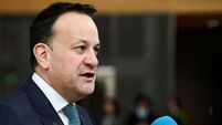 Leo Varadkar arrives in Washington for St Patrick's Day events