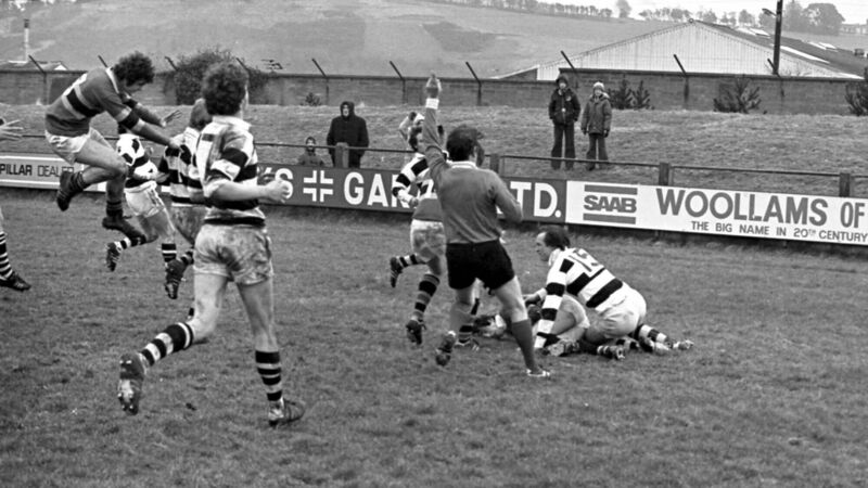 My broken leg agony playing rugby at Pres... they carried me off on potato sacks! My broken leg agony playing rugby at Pres... they carried me off on potato sacks!
