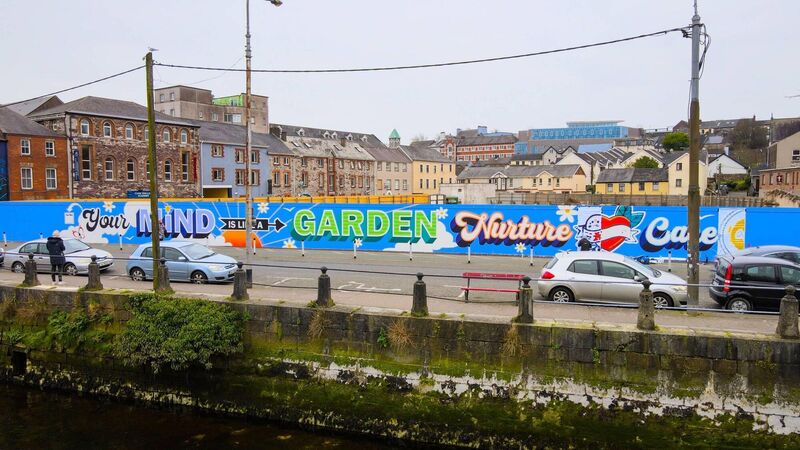 Mental well-being mural unveiled in Cork city