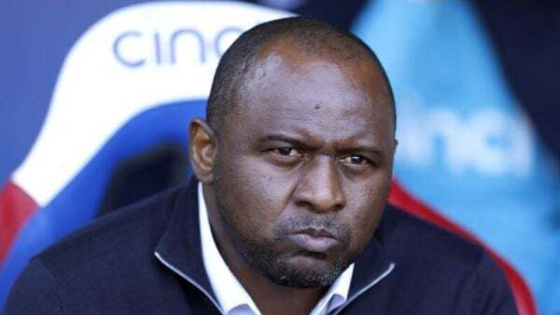 Patrick Vieira sacked as Crystal Palace manager