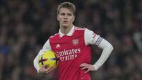 Martin Odegaard says Arsenal have to respond against Palace after European exit