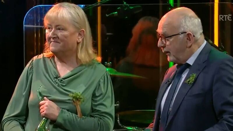 'The best of what it is to be Irish': Caitríona Twomey accepts award on Late Late