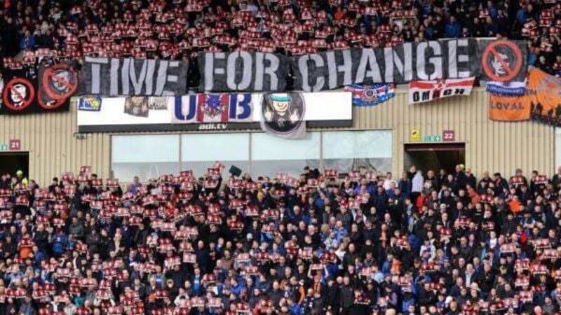 Michael Beale defends Rangers sporting director Ross Wilson after fan protest