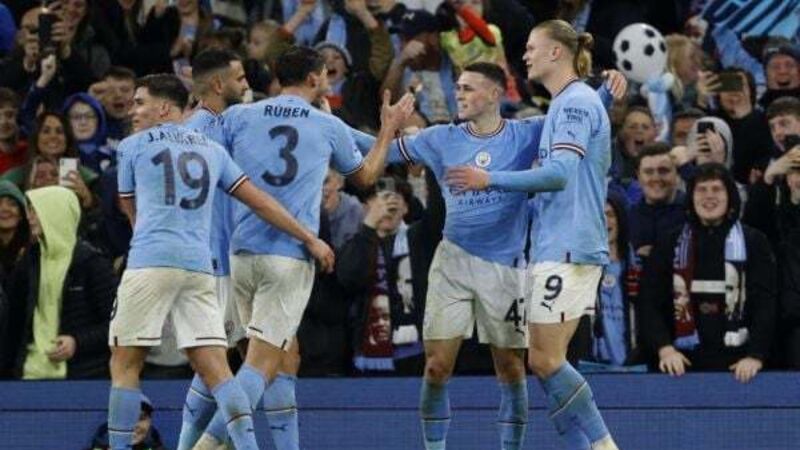 Miserable Man City return for Vincent Kompany as Erling Haaland bags treble