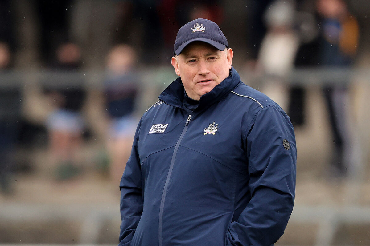 Cork's manager Pat Ryan at Cusack Park on Sunday. Picture: INPHO/Bryan Keane