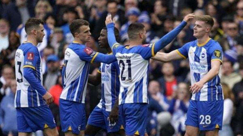 Evan Ferguson bags brace as Brighton beat Grimsby to end fairy-tale FA Cup run