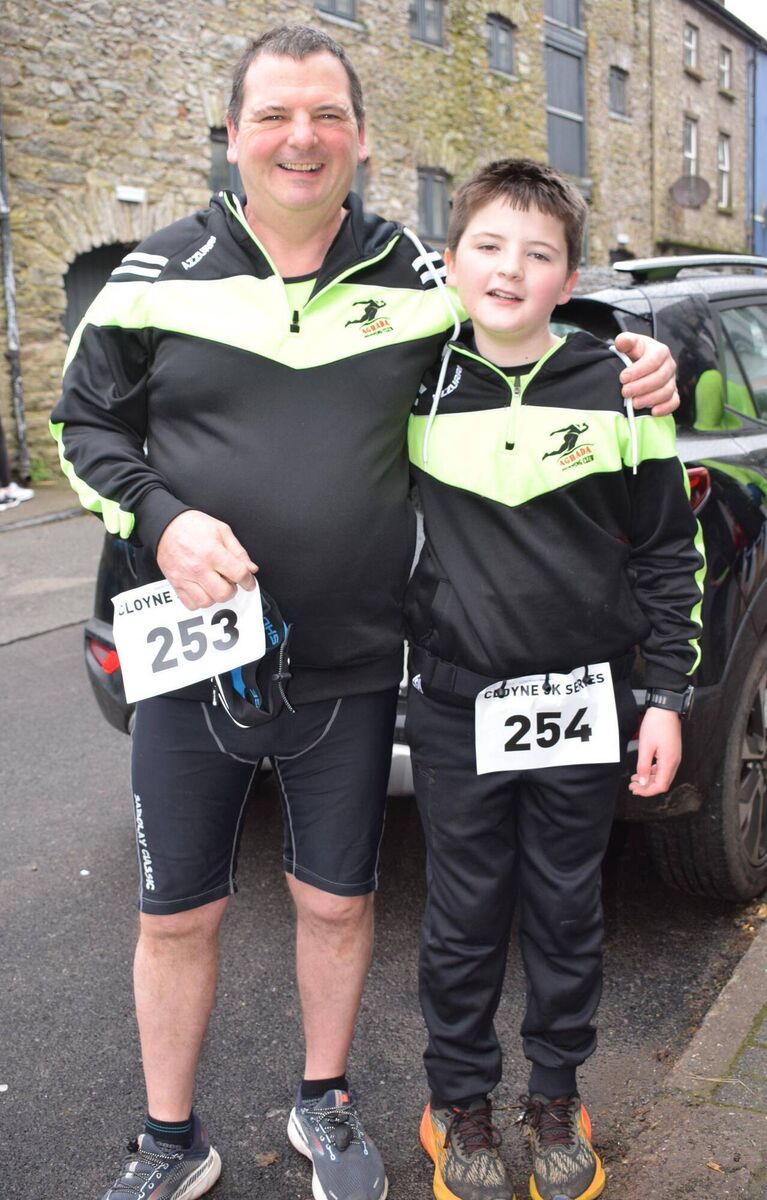Stephen and Gavin Conway of Aghada Running Club who took part in the Cloyne Commons Challenge 4km. Picture: John Walshe Stephen and Gavin Conway of Aghada Running Club who took part in the Cloyne Commons Challenge 4km. Picture: John Walshe