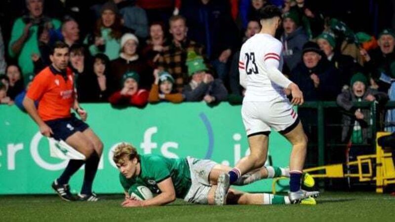 Sunday sport: Ireland U20s win Grand Slam, Manchester United defeat Fulham in FA Cup