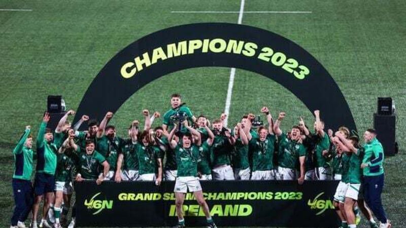 Ireland under-20s defeat England to secure back-to-back Grand Slams Ireland under-20s defeat England to secure back-to-back Grand Slams