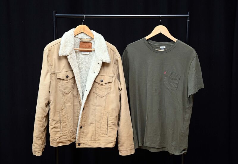 A jacket and t-shirt worn by Mick Flannery in the Evening Train world premiere. Picture Denis Minihane. A jacket and t-shirt worn by Mick Flannery in the Evening Train world premiere. Picture Denis Minihane.