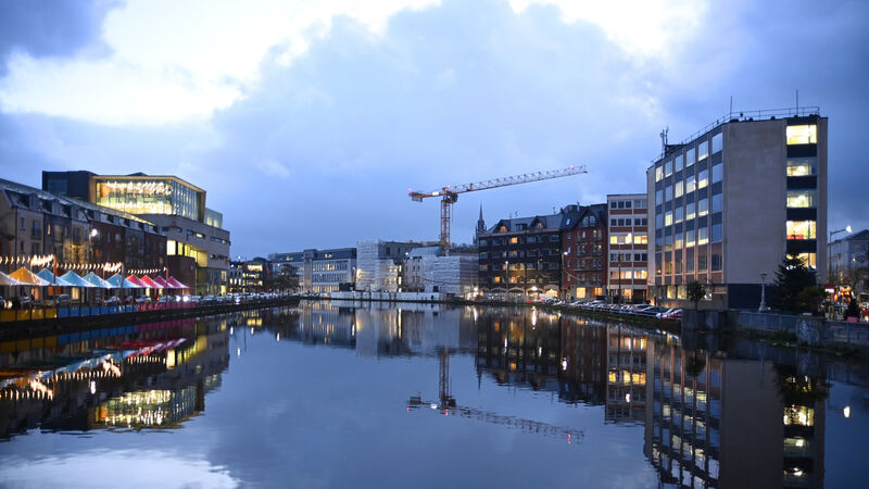 Localised flooding expected in Cork city this week at high tide Localised flooding expected in Cork city this week at high tide
