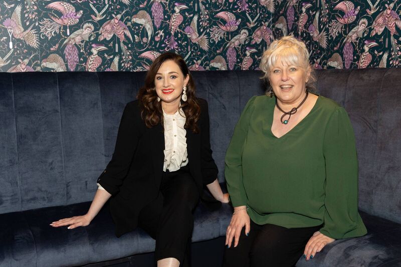 Emma Nash, The Beatles and Majella Cullagh, Broadway, at the launch of the Cork Proms 2023 concert series -Beethoven | Broadway | The Beatles which runs on runs on April 6th, 8th, 9th, 12th and 13th in the Cork Opera House. Picture: Darragh Kane