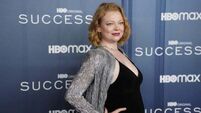 Sarah Snook reveals pregnancy at Succession series four premiere