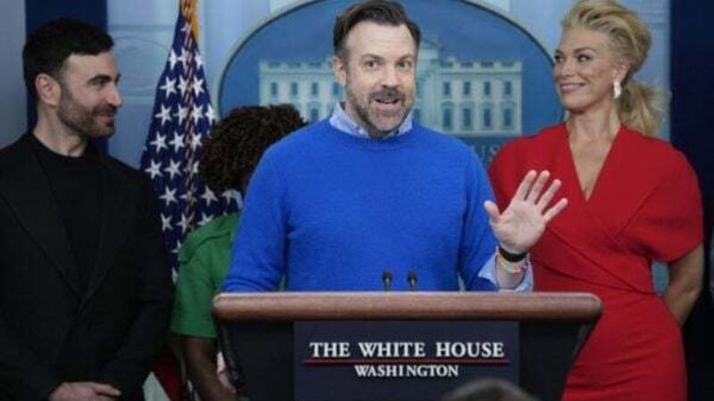 Ted Lasso cast discuss mental health awareness with US president Joe Biden Ted Lasso cast discuss mental health awareness with US president Joe Biden