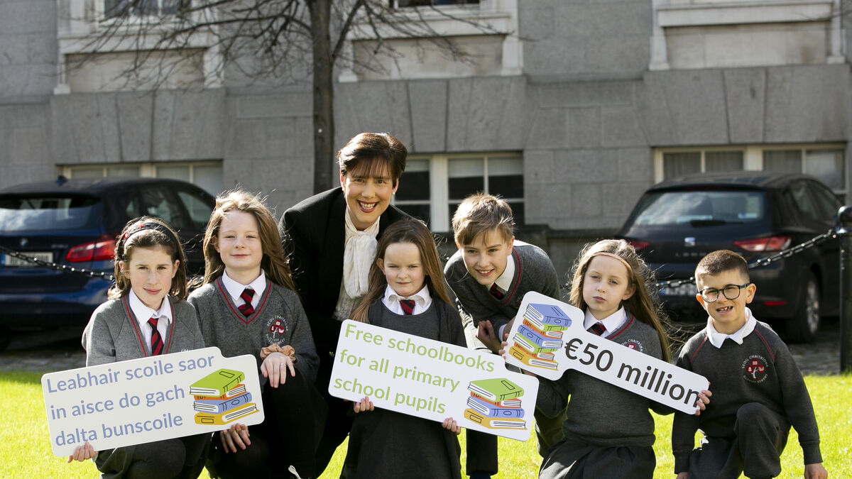 Free schoolbooks ‘will take pressure off’