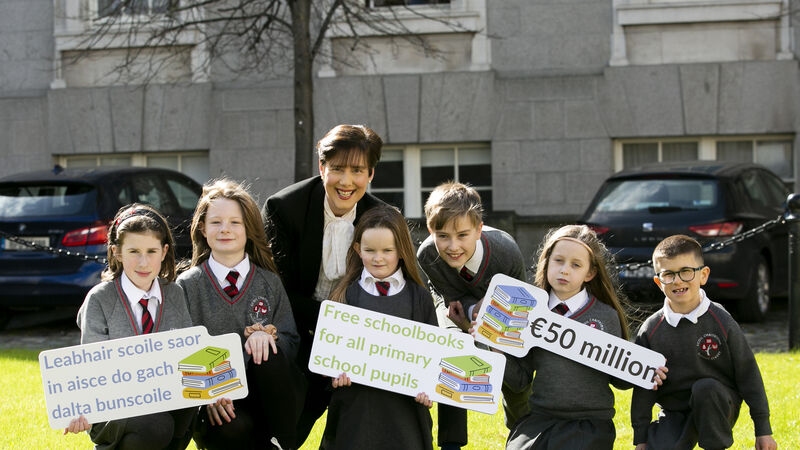 Free schoolbooks ‘will take pressure off’ Free schoolbooks ‘will take pressure off’