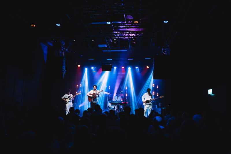 Cork-based Limerick singer Lloyd John in performance.