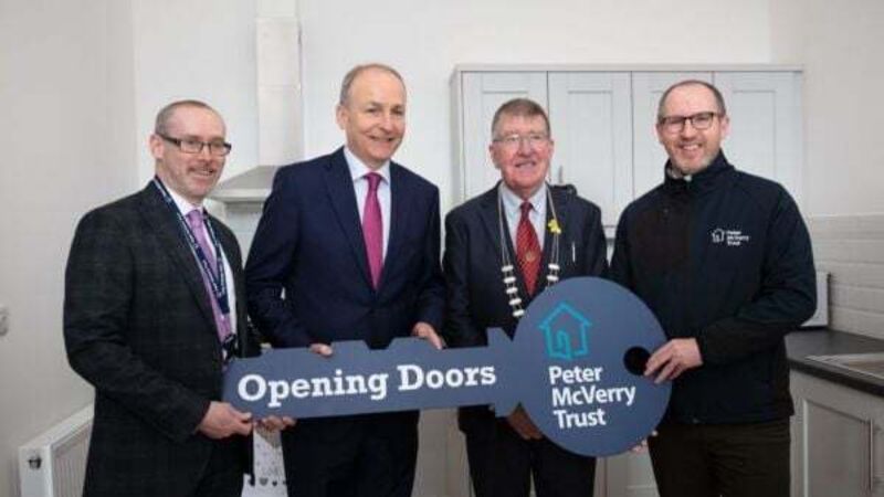 Tánaiste opens social housing project at Éamon de Valera's old school