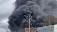 Major fire brought under control by firefighters from Wexford and Waterford