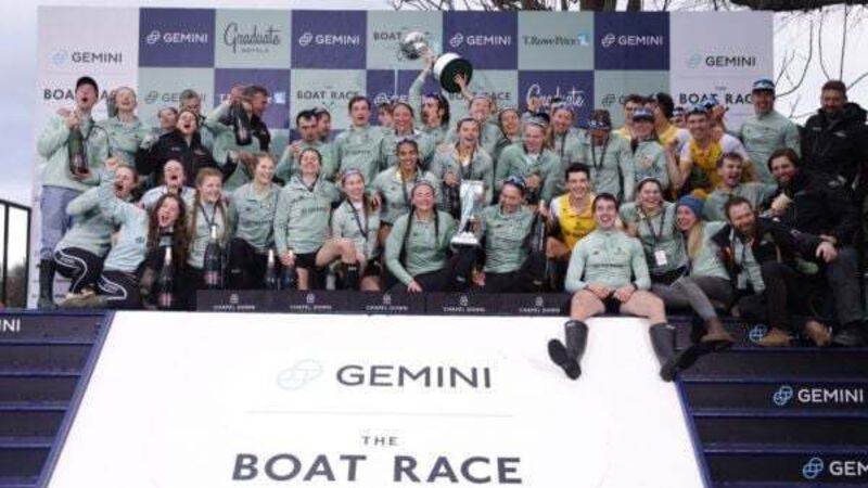 Cambridge’s men and women claim Boat Race double over Oxford