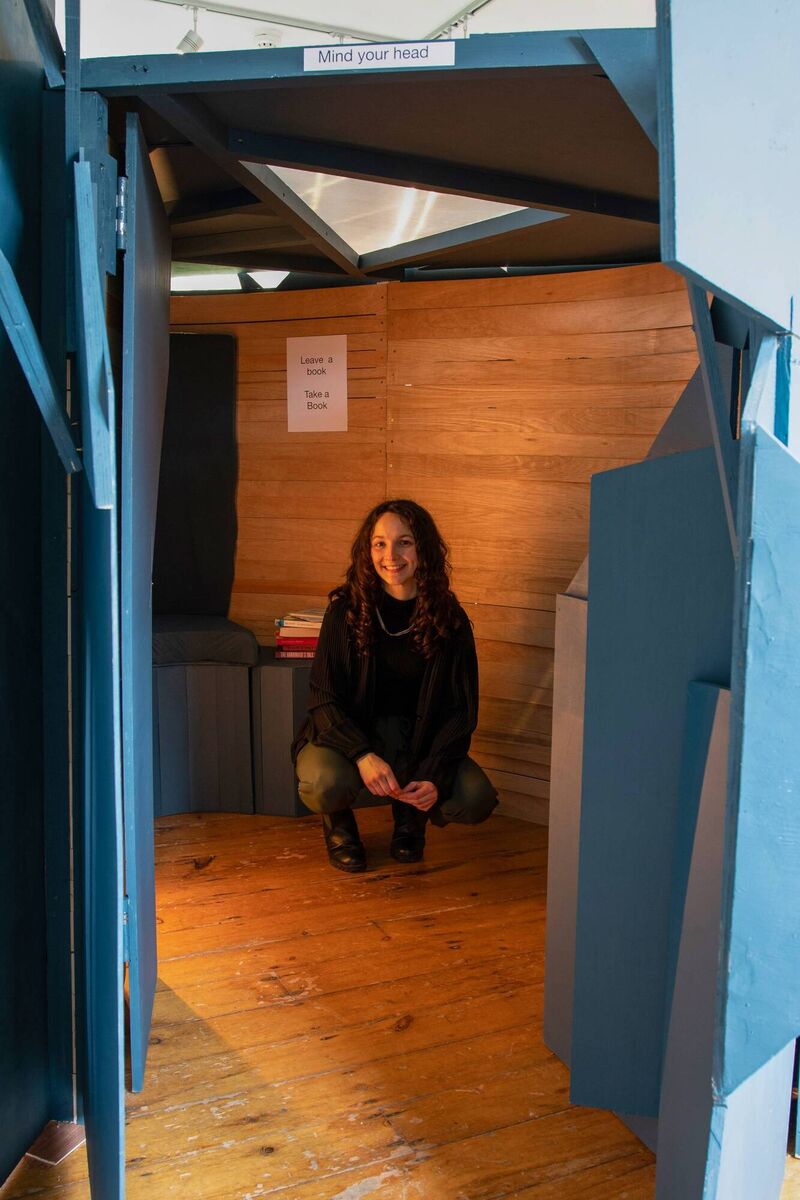  Artist Catarina Araujo, whose latest exhibition is running at the Lord Mayor’s Pavilion in Fitzgerald’s Park and at Cork Public Museum, until April 22. Pictures: Sean Daly