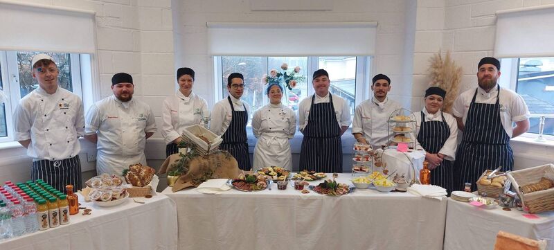 The commis chef class at Cork College of Further Education Westside Hospitality Centre The commis chef class at Cork College of Further Education Westside Hospitality Centre