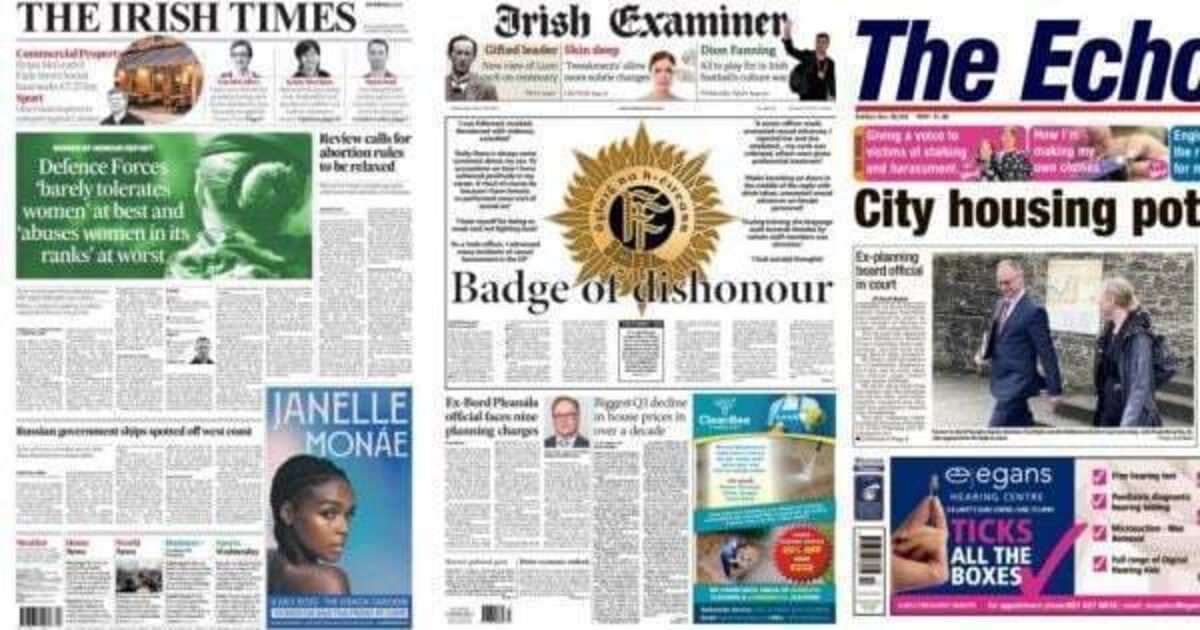What the papers say: Wednesday's front pages - Vimarsana News