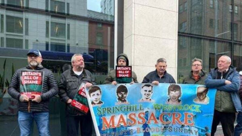 Belfast rally hears calls for UK government's legacy Bill to be scrapped