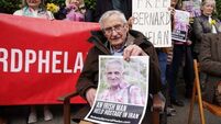 Vigil held outside Dublin embassy for Irishman detained in Iran
