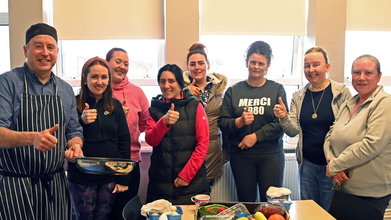 Cork principal carries out cooking demonstrations for parents