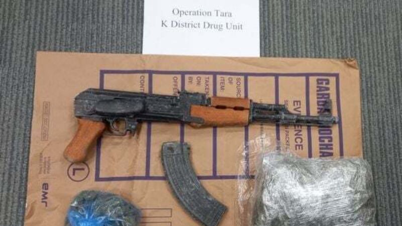Gardaí seize AK-47 and cannabis worth €12,000 in Finglas Gardaí seize AK-47 and cannabis worth €12,000 in Finglas