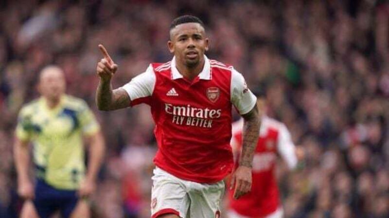 Gabriel Jesus ends goal drought with brace as leaders Arsenal ease past Leeds