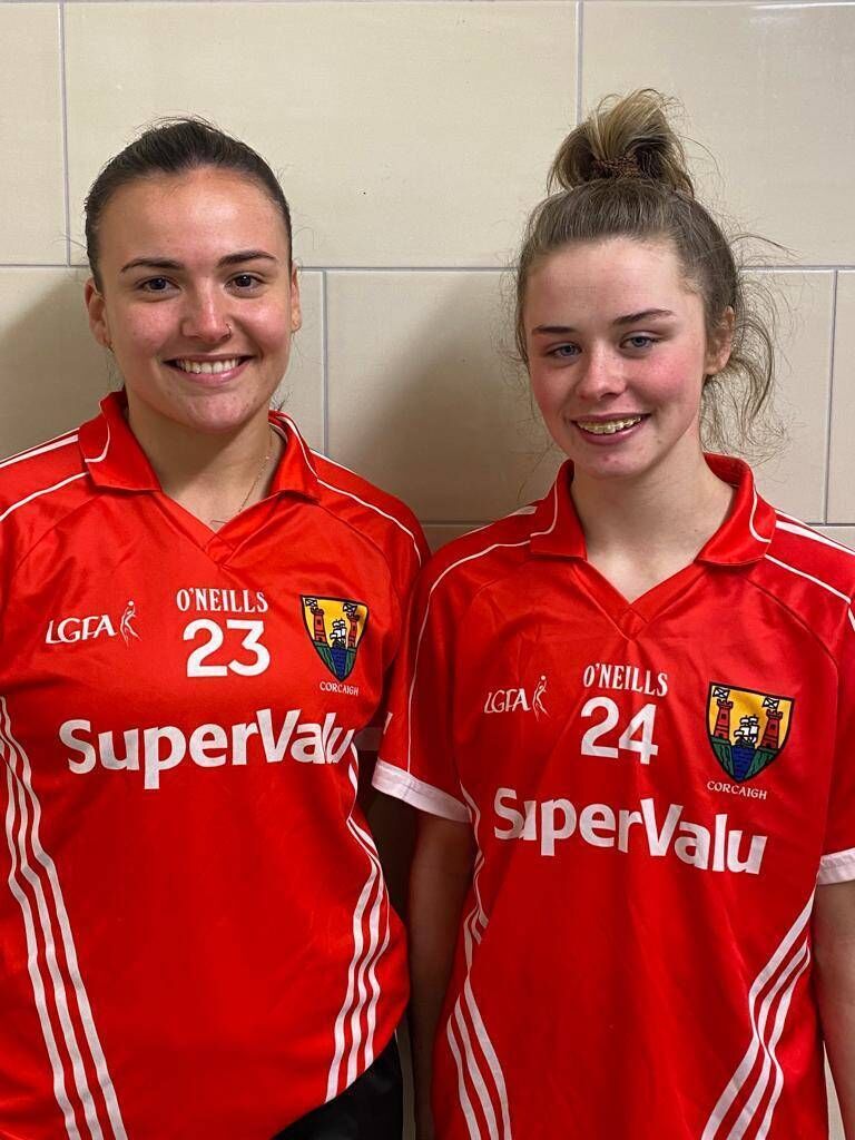 Cork LGFA Senior B captain and vice-captain, Abbie O Sullivan (Douglas LGFA) and Danielle Murphy (Dromtarriffe LGFA). Cork LGFA Senior B captain and vice-captain, Abbie O Sullivan (Douglas LGFA) and Danielle Murphy (Dromtarriffe LGFA).