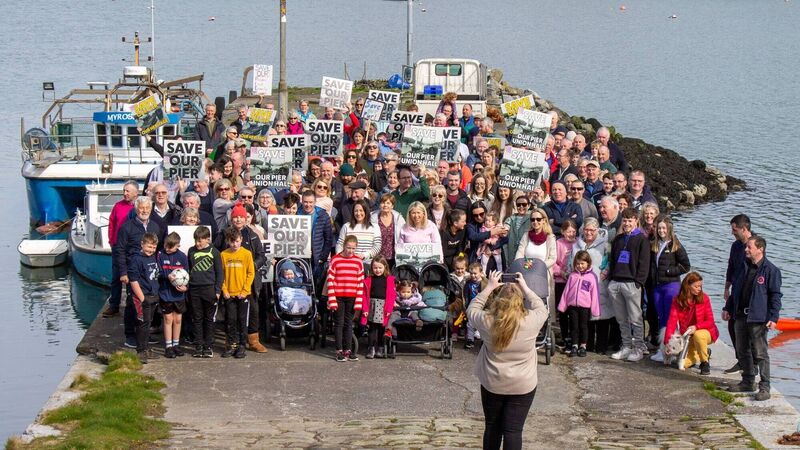 Locals protest plans to close Union Hall’s historic pier Locals protest plans to close Union Hall’s historic pier