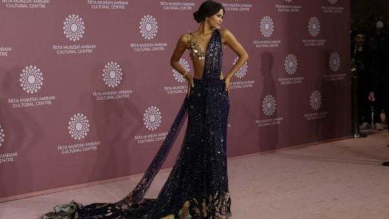 Zendaya and Gigi Hadid wear breathtaking Indian-inspired outfits on red carpet in Mumbai