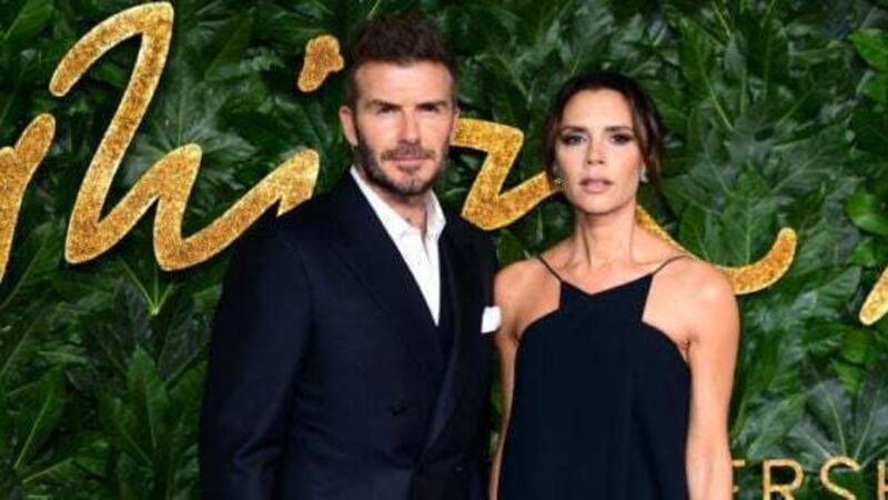 Victoria Beckham teases husband David during salsa class