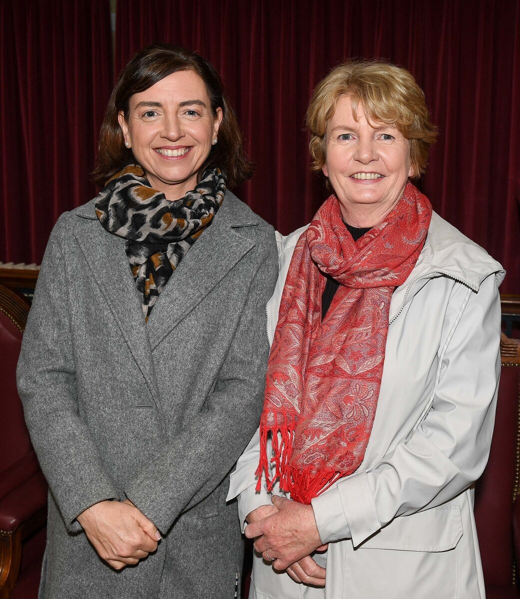 Anita Ryan and Carmel Kilcommons, both Cork Stroke Support, are all smiles at the launch of the 2023 Lord Mayor’s Community and Voluntary Awards, at City Hall, Cork. Picture: David Keane. Anita Ryan and Carmel Kilcommons, both Cork Stroke Support, are all smiles at the launch of the 2023 Lord Mayor’s Community and Voluntary Awards, at City Hall, Cork. Picture: David Keane.